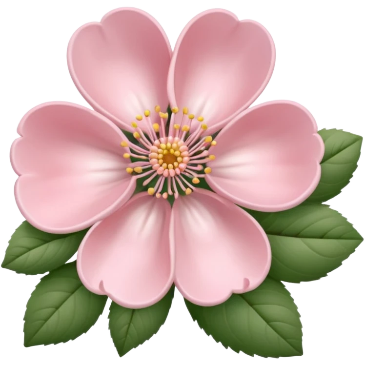 Resting against mother's blossom  emoji