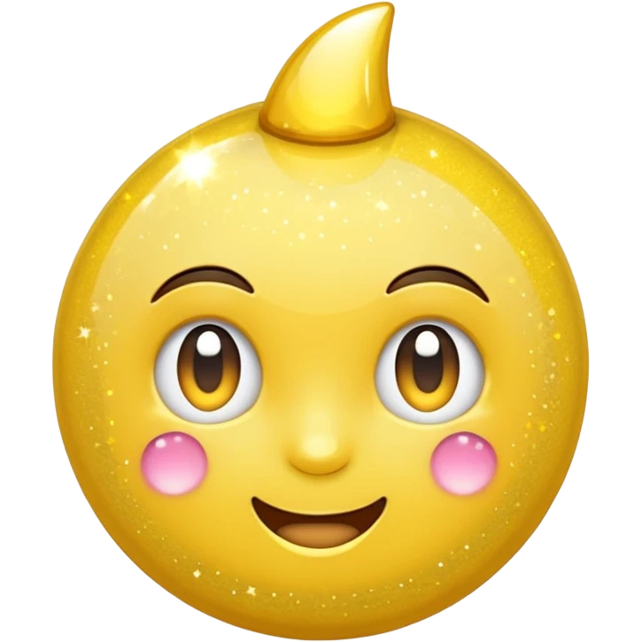 Yellow Sparkle 3d emoji