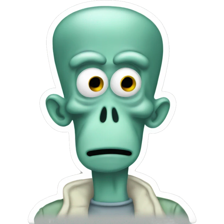 Squidward  emoji