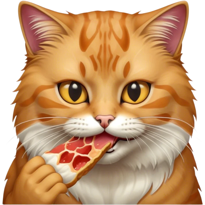 cat eating cat emoji