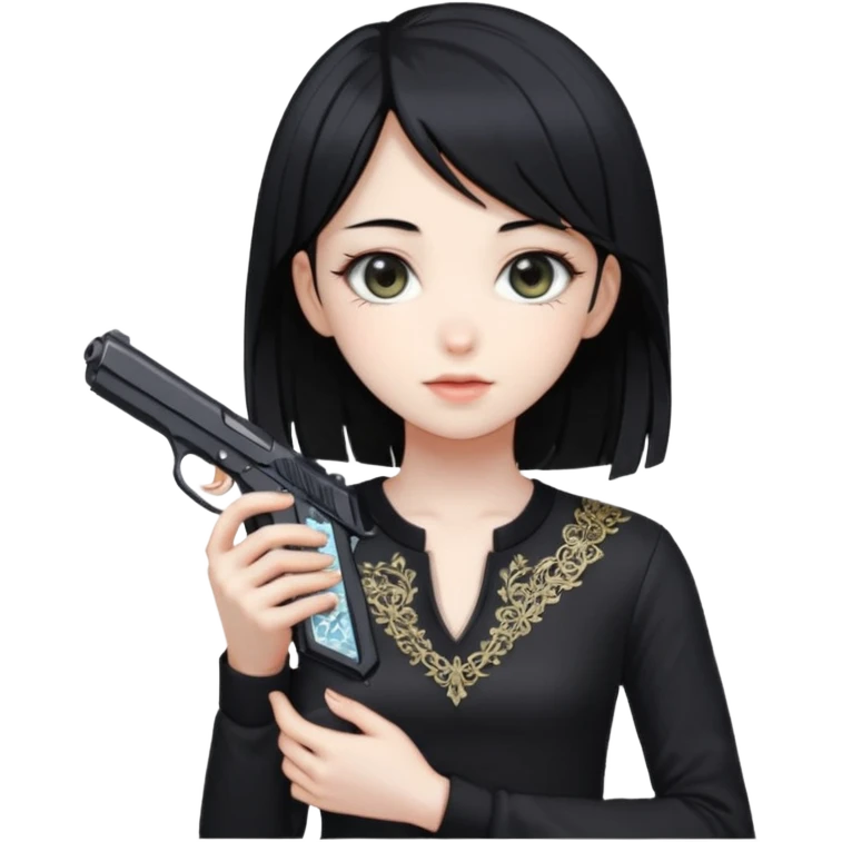 CZ 75 anime girl emoji