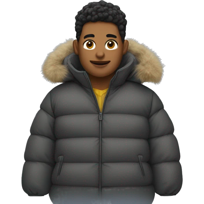 big puffer jacket emoji