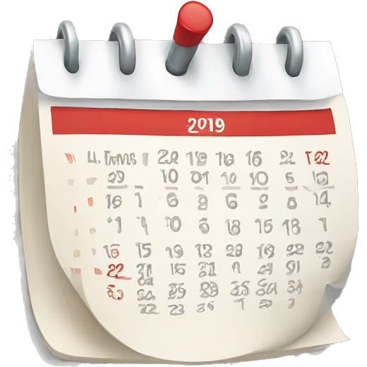 Calendar  emoji