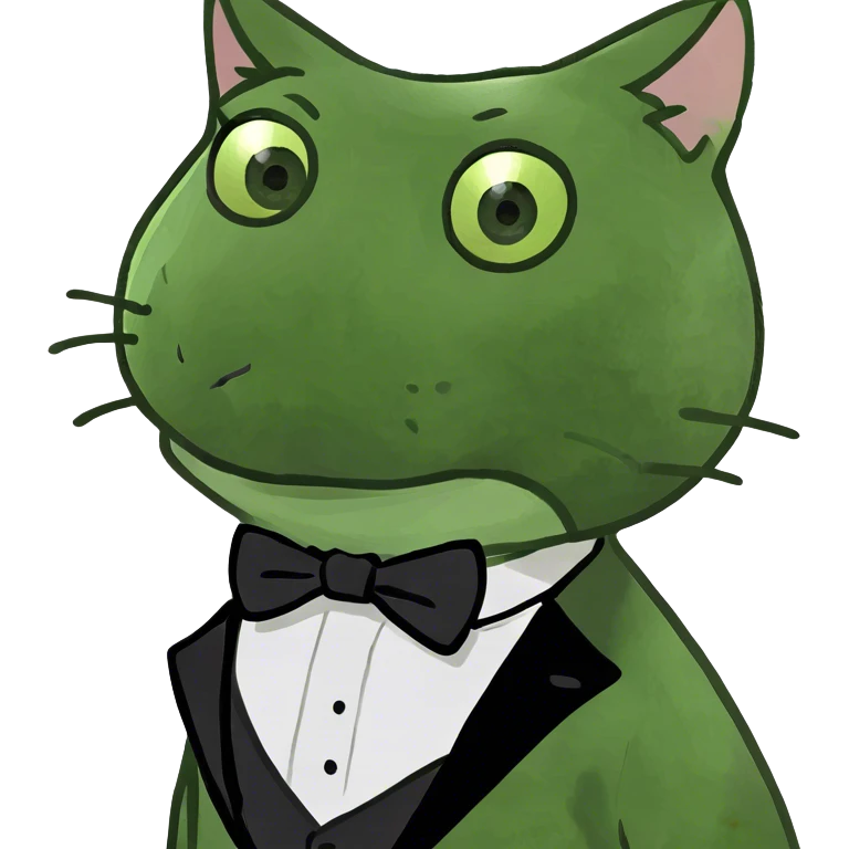 Cat in tuxedo  emoji