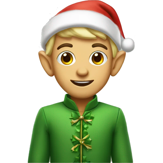christmas elf emoji