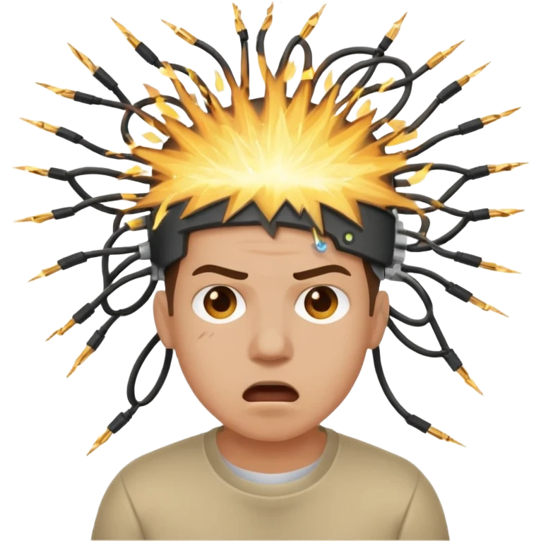 programmer pusing kepala meledak emoji