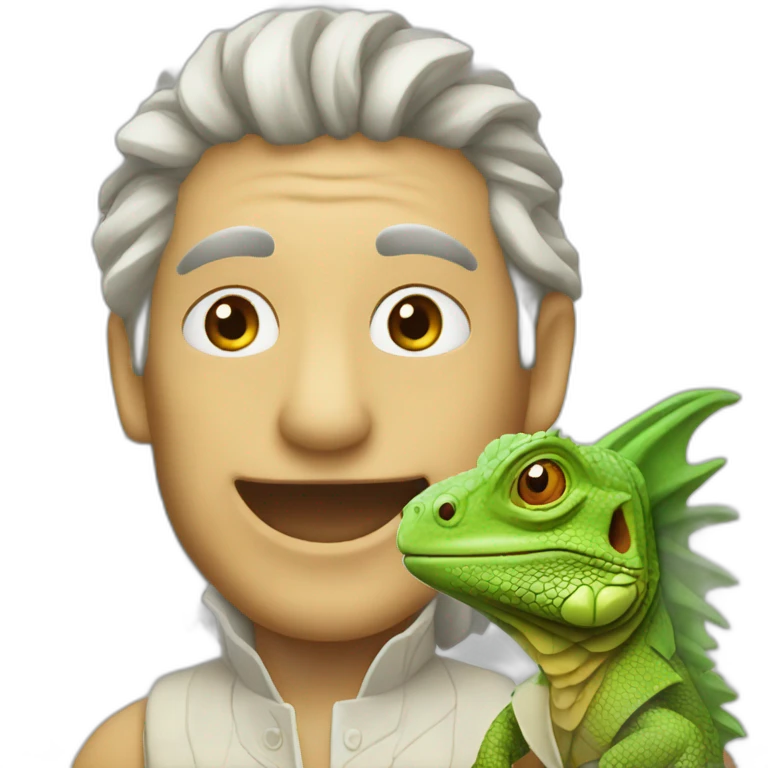 Rich Iguana emoji