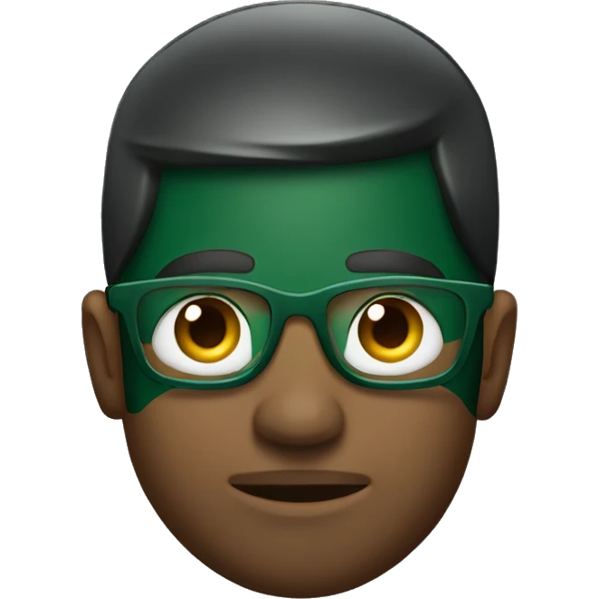 Dark green iphone 15 pro max emoji