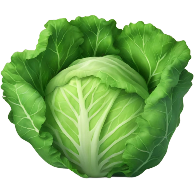cabbage as an individual emoji