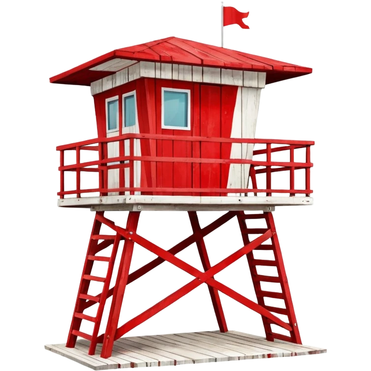 lifeguard tower emoji