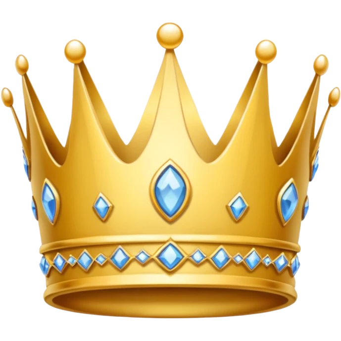 delicate princess crown emoji