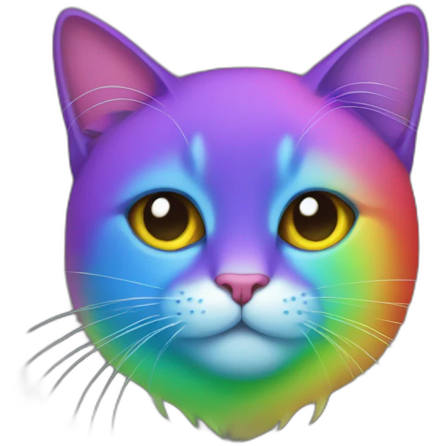 rainbow cat emoji