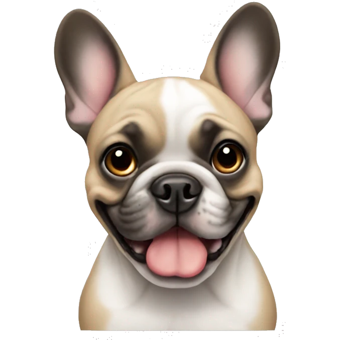 French bulldog emoji
