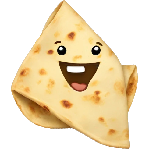 Tortilla laughing  emoji