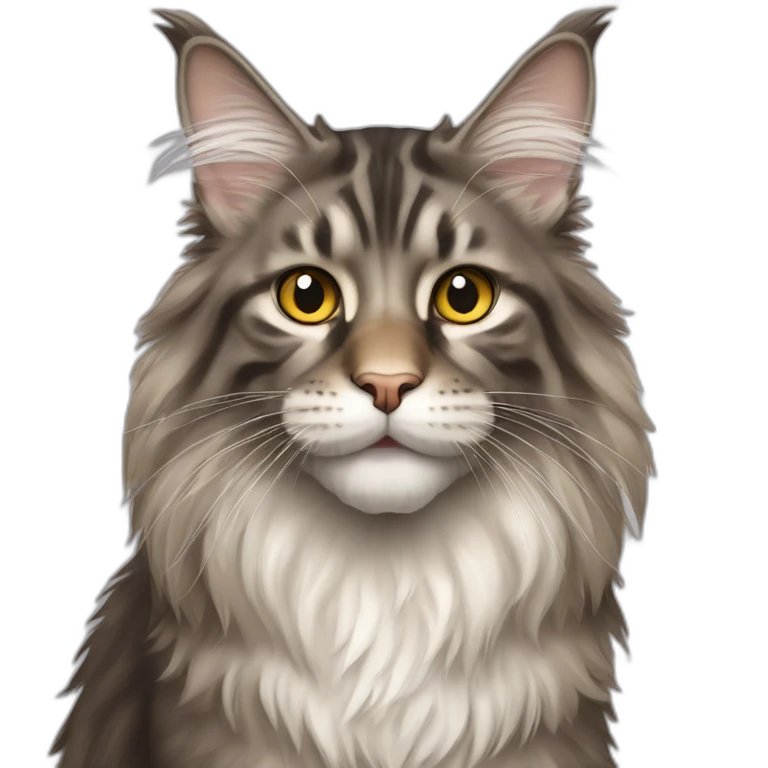 Maine coon cat emoji