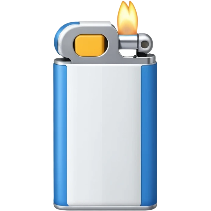 white lighter emoji