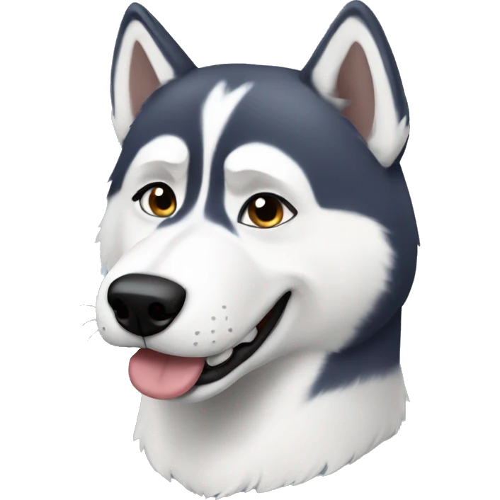 Husky  emoji