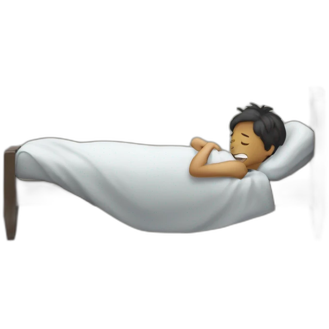 Dying boy emoji