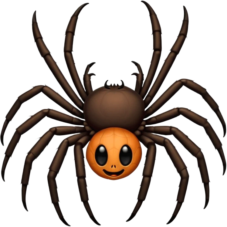 smiling spider emoji