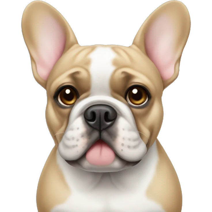 French bulldog emoji