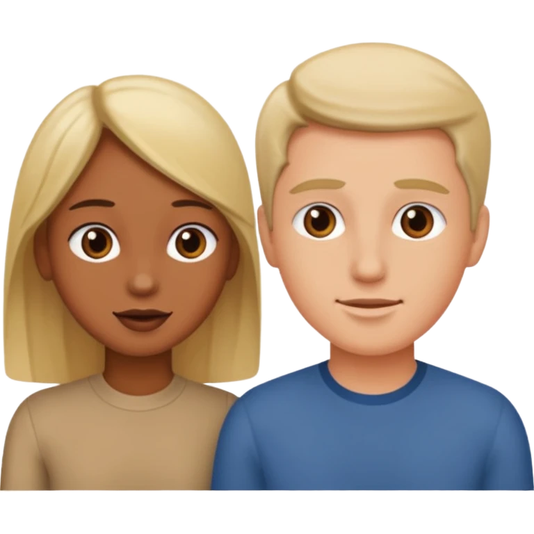 two people talking to eachother emoji