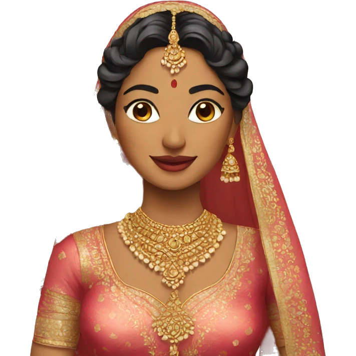 indian bride emoji