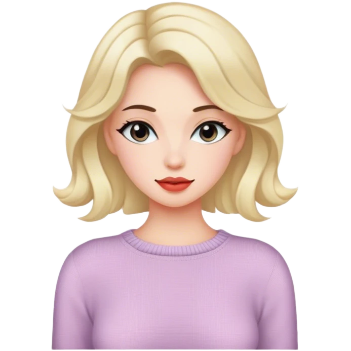 Coquette sweater emoji