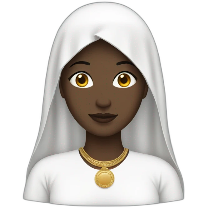Woman_wearing_a_white_Sudanese_women's_dress emoji