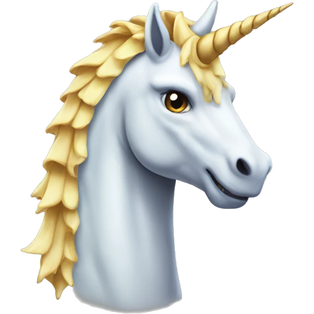 Half unicorn half dragon  emoji