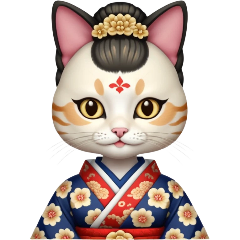 cat geishas emoji