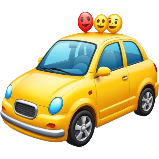 Emoji Car Maker emoji