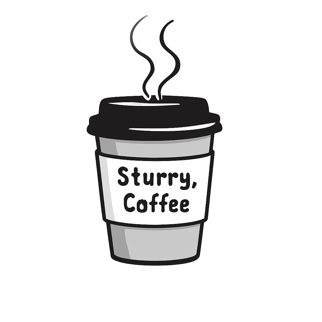 Add visible coffee steam rising from the cappuccino cup. Keep the style consistent with the original and maintain the original background. emoji