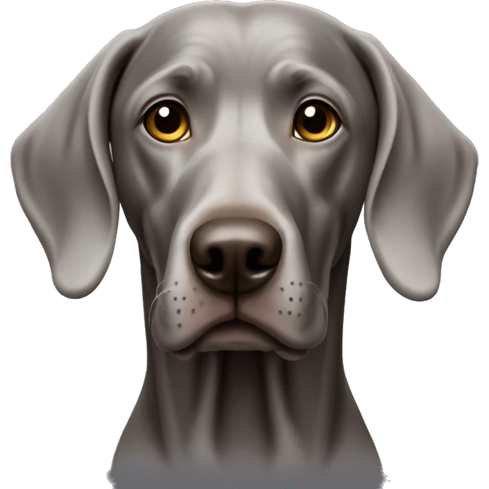 Weimaraner  emoji