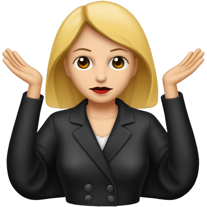 Dead hangwoman emoji