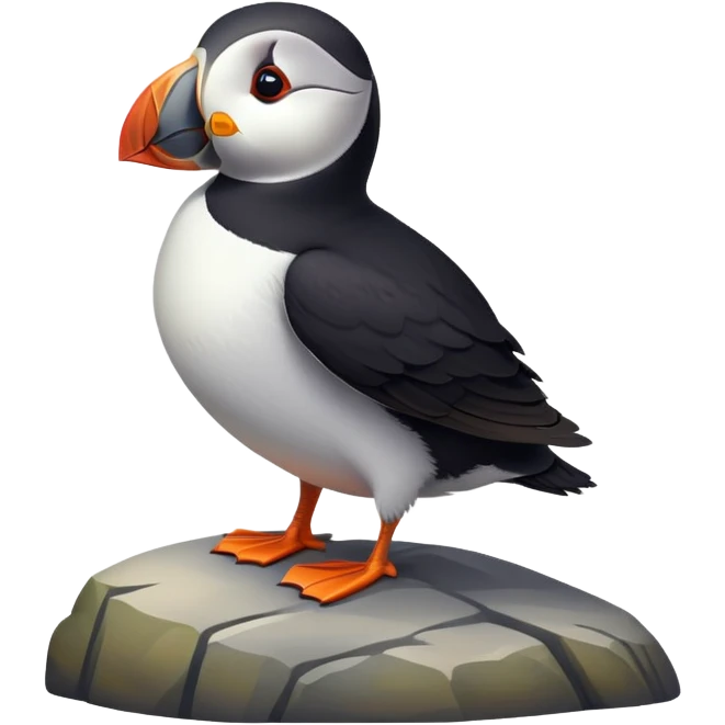 a cute puffin  emoji