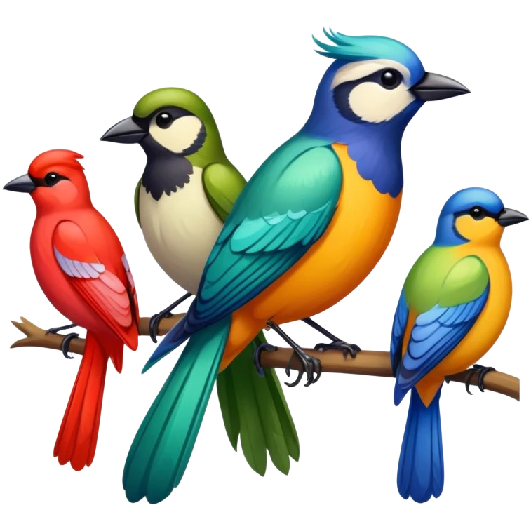 pajaros endemicos emoji