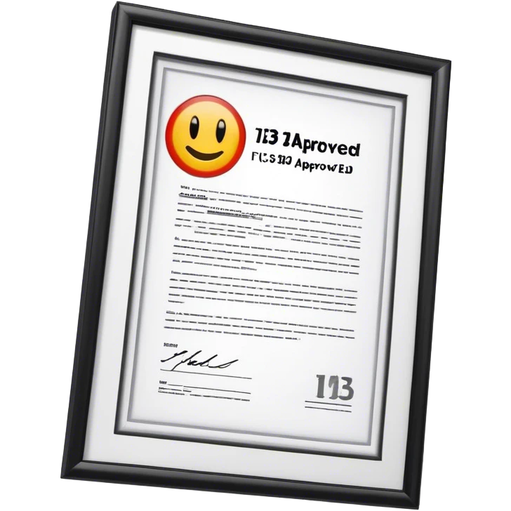 U.S. Immigration "I-130 Approved" emoji