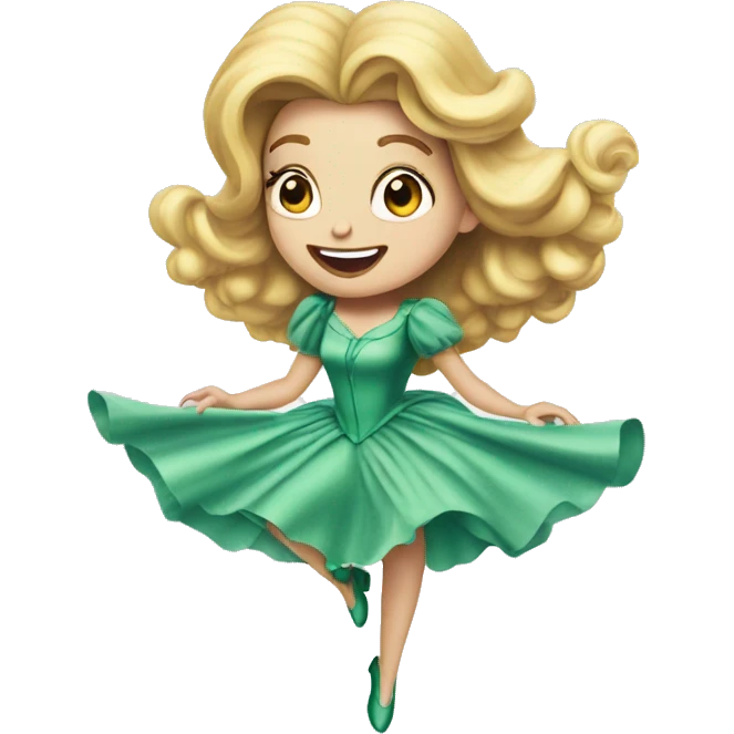 Defying Gravity Glinda emoji