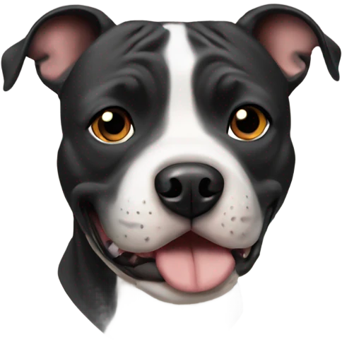 Staffordshire bull terrier  emoji
