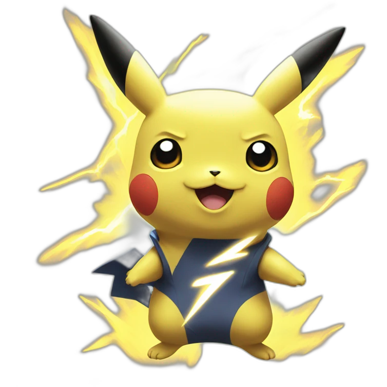 pikachu lightning emoji