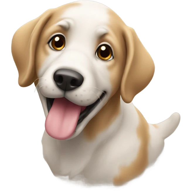 Un cane che balla emoji