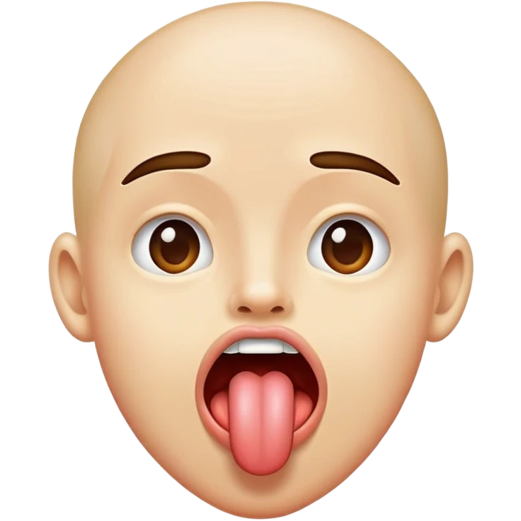 tongue sticking out emoji