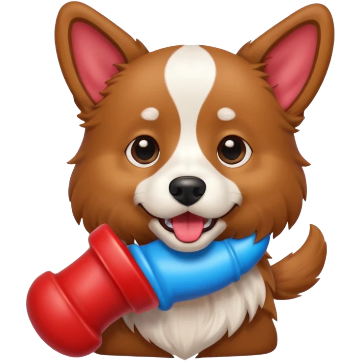 Dog with Toy emoji