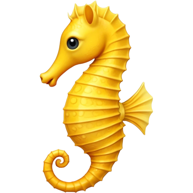  Yellow Sea horse emoji