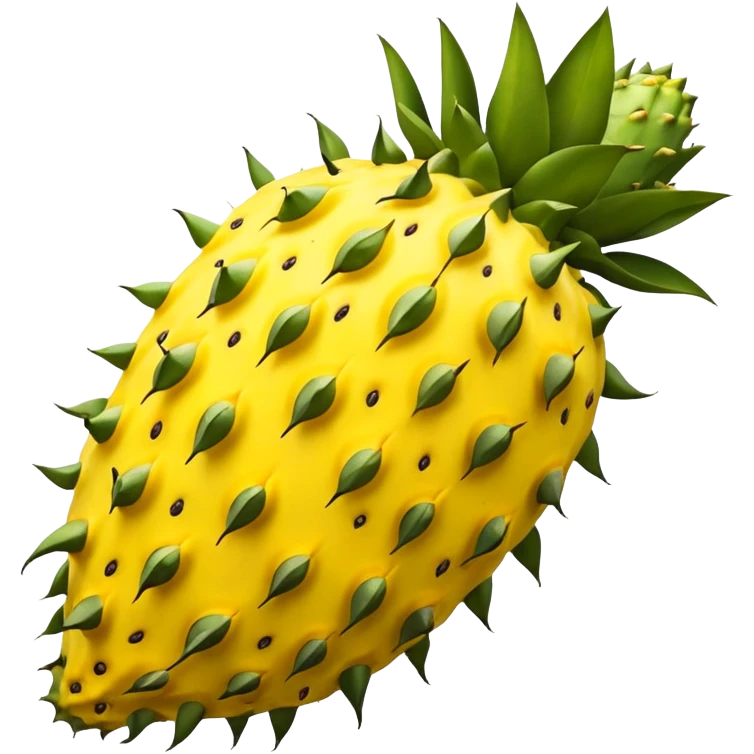 pitahaya  yellow fruit emoji