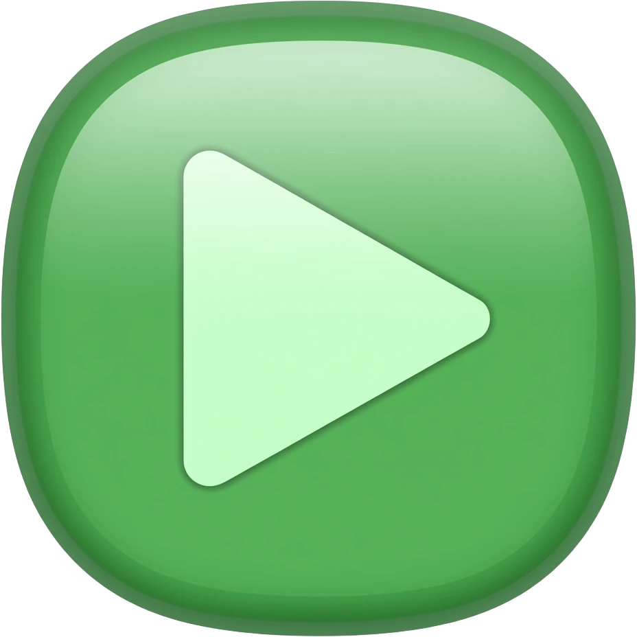 play button green emoji