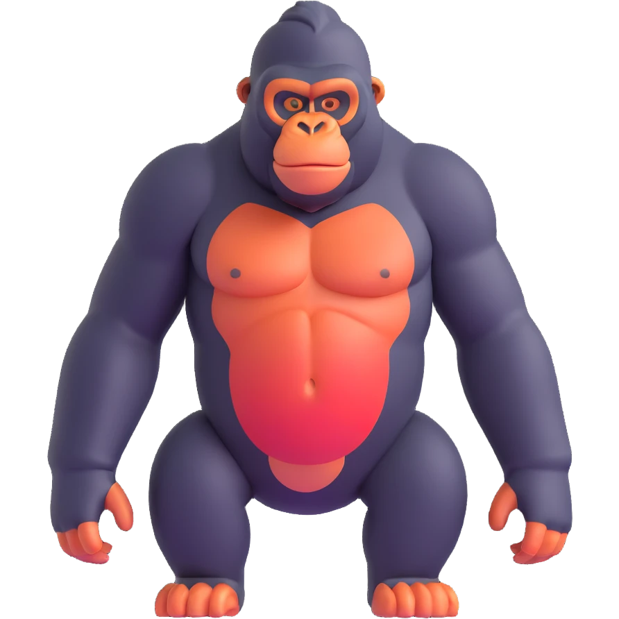 Gorilla emoji
