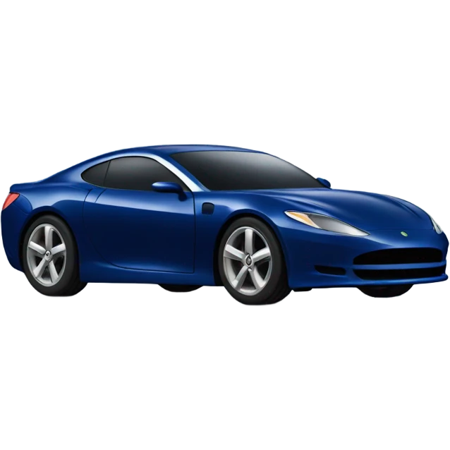 Dark blue car emoji