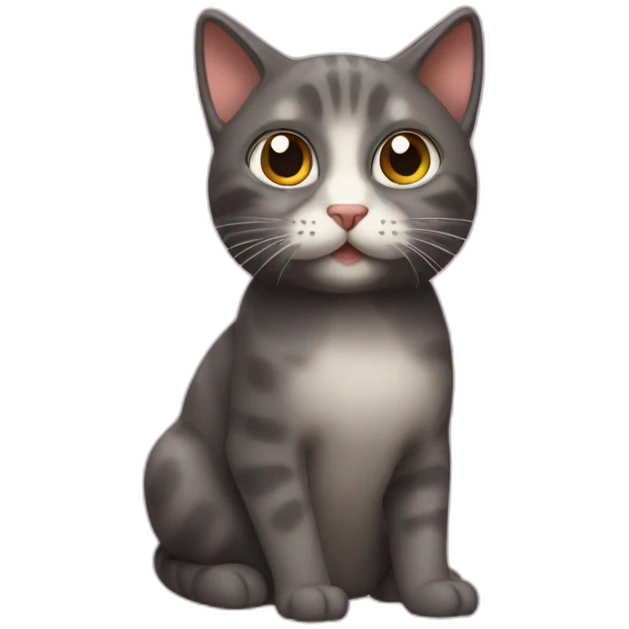 Cat nudlles emoji