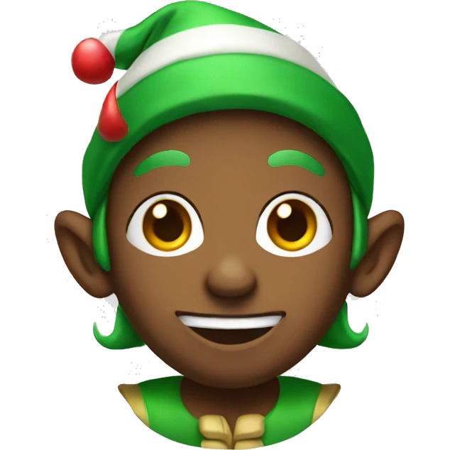 Peppermint elf  emoji